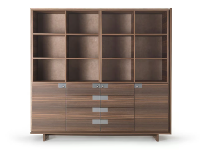 CARTESIANO - Open tall wooden office shelving _ i 4 Mariani